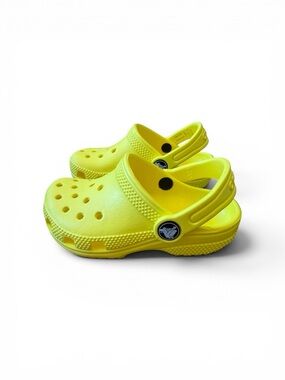 Crocs Classic Clog Toddler Yellow Size 9C NIB